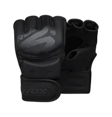 Рукавички для MMA RDX F15 Noir Matte Black L (GGR-F15MB-L)