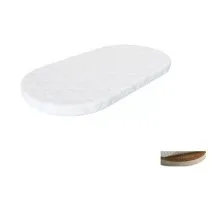 Матрас для детской кроватки Ingvart Smart Bed Oval кокос+латекс, 60х120 см (2100087000004)