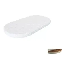 Матрац для дитячого ліжечка Ingvart Smart Bed Oval кокос+латекс, 60х120 см (2100087000004)