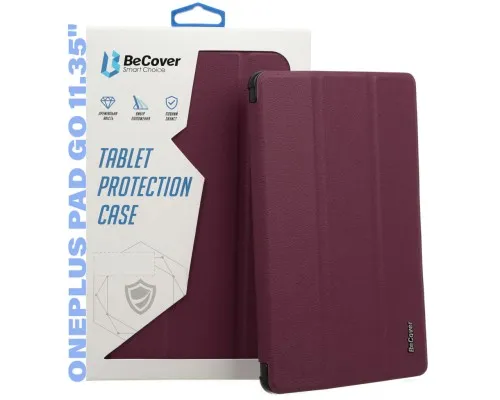 Чехол для планшета BeCover Smart Case OnePlus Pad Go 11.35" Red Wine (710991)