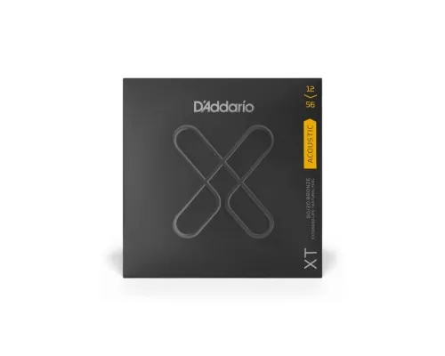 Струни для гітари D'Addario XT 80/20 Bronze Light Top / Medium Bottom (12-56) (XTABR1256)