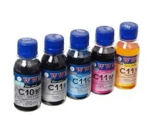 Чорнило WWM CANON PGI520/CLI521 BP/B/C/M/Y SET (C10/11SET5-2)