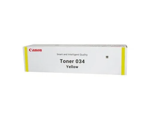 Тонер Canon 034 YELLOW (MF-810/820 iR-C1225) 7.3K (9451B001)
