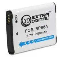 Акумулятор до фото/відео Extradigital Samsung BP88A (DV00DV1374)