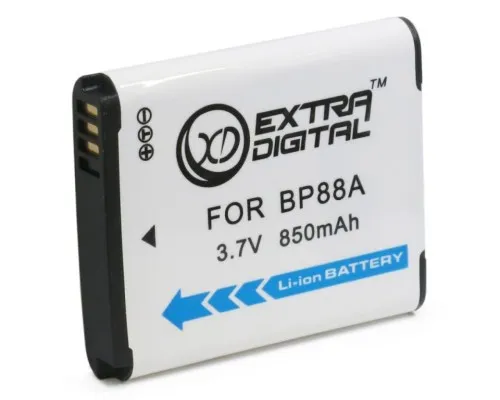 Акумулятор до фото/відео Extradigital Samsung BP88A (DV00DV1374)