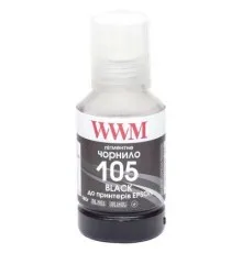 Чорнило WWM EPSON L7160/7180 140г Black Pigmented (E105BP)