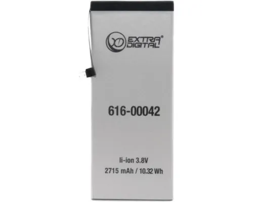 Аккумуляторная батарея Extradigital Apple iPhone 6s Plus (2715 mAh) (BMA6453)