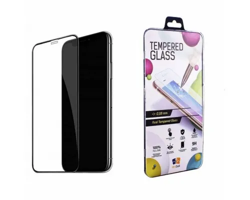 Скло захисне Drobak Apple iPhone Xr (Black) (121258)