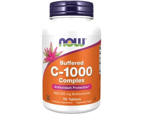 Вітамін Now Foods Комплекс Вітаміну C-1000, з 250 мг біофлавоноїдів, Complex C (NF0700)