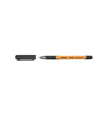 Ручка шариковая Stanger 0,7 мм, с грипом, черная Fine point (18000300055)
