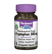 Амінокислота Bluebonnet Nutrition L-Триптофан 500мг, 30 капсул (BLB0093)