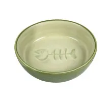 Посуда для кошек Trixie Миска керамическая плоская 200 мл/13 см (4011905244921)
