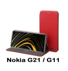 Чохол до мобільного телефона BeCover Exclusive Nokia G21 / G11 Burgundy Red (707915)