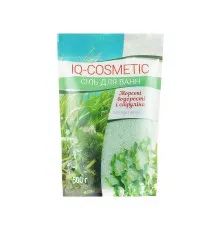 Сіль для ванн IQ-Cosmetic Морські водорості і спіруліна 500 г (4820049382518)