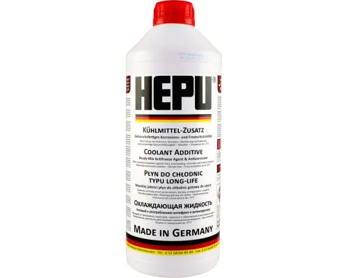 Антифриз HEPU 1.5л красный (P900-RM12)