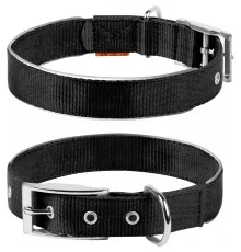 Нашийник для тварин Collar Dog Extremе 20 мм 30-40 см (чорний) (67031)