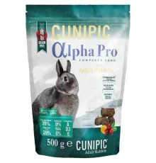 Корм для грызунов Cunipic Alpha Pro для кроликов с 6 месяцев 500 г (8437013149556)