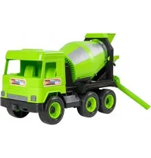 Спецтехника Tigres Авто "Middle truck" бетоносмеситель (св. зеленый) в коробке (39485)