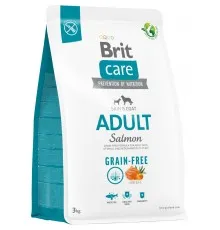 Сухий корм для собак Brit Care Dog Grain-free Adult для малих і середніх порід з лососем 3 кг (8595602558841)