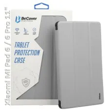 Чехол для планшета BeCover TPU Edge stylus mount Xiaomi Mi Pad 6 / 6 Pro 11" Sliver (709560)