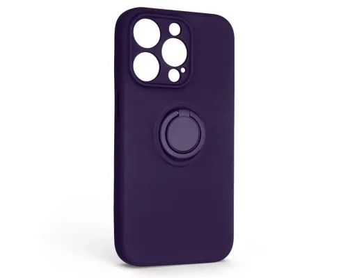 Чохол до мобільного телефона Armorstandart Icon Ring Apple iPhone 14 Pro Dark Purple (ARM68712)