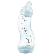 Бутылочка для кормления Difrax S-bottle Natural Trend с силиконовой соской, 250 мл (706 Ice)