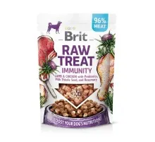 Ласощі для собак Brit Raw Treat freeze-dried Immunity ягня і курка 40 г (8595602564453)