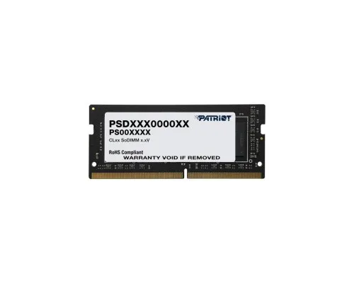 Модуль памяті для ноутбука SoDIMM DDR4 16GB 3200 MHz Signature Line Patriot (PSD416G320081S)