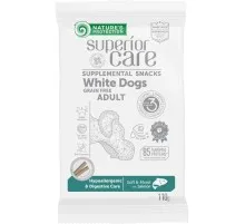 Ласощі для собак Nature's Protection Superior Care White Dogs Hypoallergenic&Digestive Care 110 г (KIKNPSC47199)