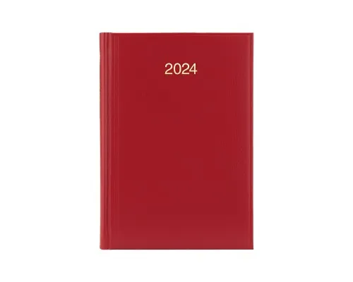 Еженедельник Brunnen датированный 2024 Стандарт Miradur A5 168 листов Красный (73-795 60 204)