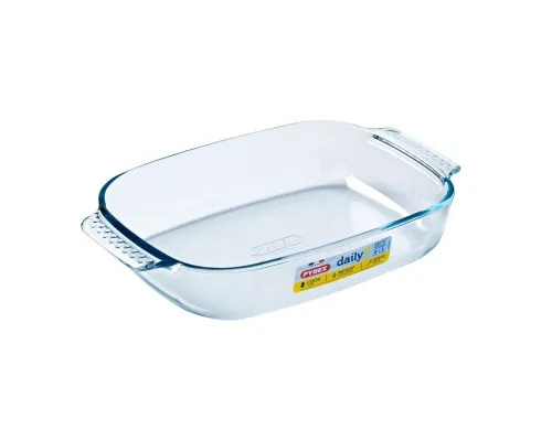 Форма для випікання Pyrex Daily прямокутна 31 х 20 х 6 см 1.8 л (230B000/3646)