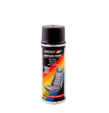 Аэрозольная краска для автомобиля Motip для покраски кожи черная 200мл (04230BS)