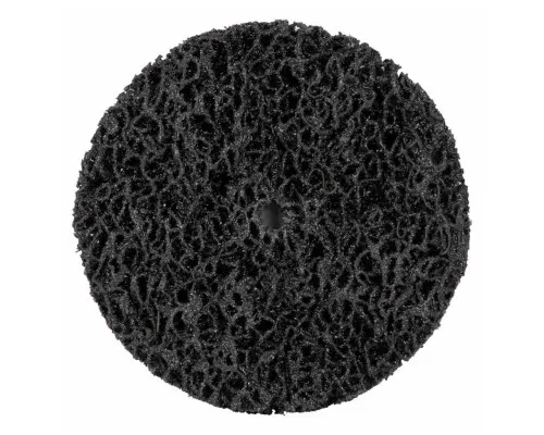Круг зачистний Sigma з нетканого абразиву (корал) 100мм без тримача чорний мякий (9175821)