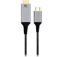 Перехідник USB-C to HDMI 8K 60Hz Cablexpert (A-CM-HDMIF8K)