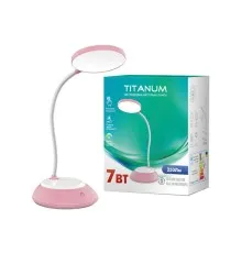 Настольная лампа TITANUM DC3 with battery TLTF-022P 7W 3000-6500K USB (26845)
