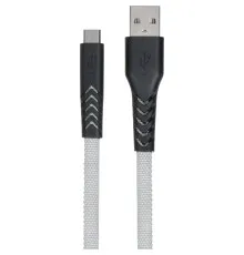 Дата кабель USB 2.0 AM to Micro 5P 1.0m Gray 2E (2E-CCMT-1MGR)