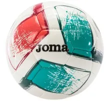 Мяч футбольный Joma Dali II білий, мультиколор Уні 4 400649.497 (8424309613006)
