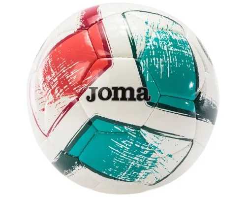 М'яч футбольний Joma Dali II білий, мультиколор Уні 4 400649.497 (8424309613006)