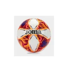 М'яч футбольний Joma Challenge III 401484.206 білий, помаранчевий Уні 4 (8445954786907)