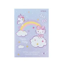 Білий картон Kite A4 Hello Kitty 10 аркушів (HK24-254)