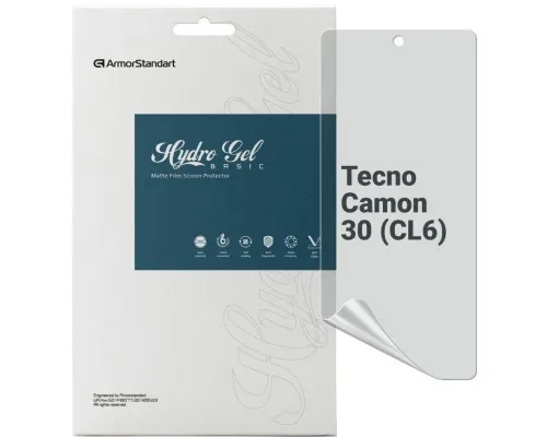 Пленка защитная Armorstandart Matte Tecno Camon 30 (CL6) (ARM77136)