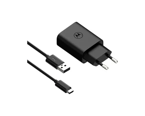 Зарядное устройство Motorola 20W USB-A + cable 1m USB-C (SJMC202-C) (1060547)