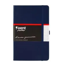 Книга записна Axent Partner, 125*195, 96sheets, square, blue (8201-02-А)