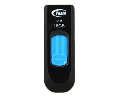 USB флеш накопичувач Team 16GB C141 Blue USB 2.0 (TC14116GL01)