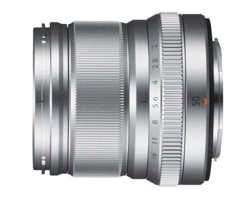 Объектив Fujifilm XF 50mm F2.0 R WR Silver (16536623)