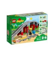 Конструктор LEGO Залізничний міст і рейки (10872)