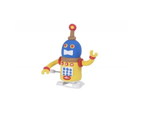 Набір для творчості Paulinda Super Dough Robot заводной механизм (шагает), желтый (PL-081178-2)