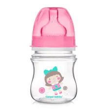 Пляшечка для годування Canpol babies антиколькова EasyStart Newborn baby 120 мл (35/220_pin)