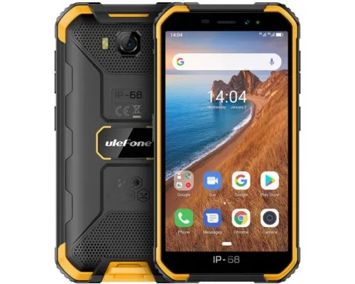 Мобильный телефон Ulefone Armor X6 2/16GB Black Orange (6937748733430)