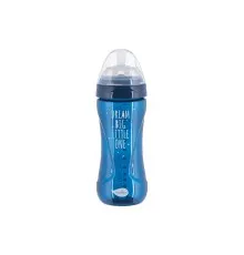 Бутылочка для кормления Nuvita Mimic Cool 330 мл темно-синяя (NV6052NIGHTBLUE)